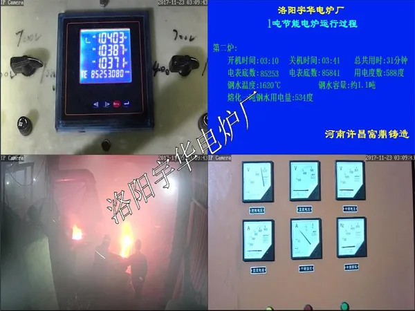 中频炉实际应用